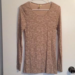 BKE Lace Long Sleeve